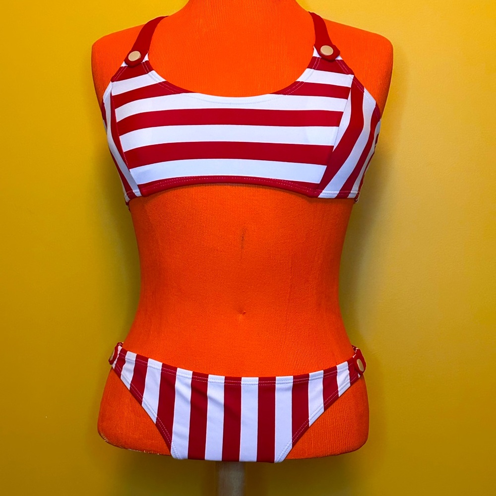 Nautical Striped Bikini 👙